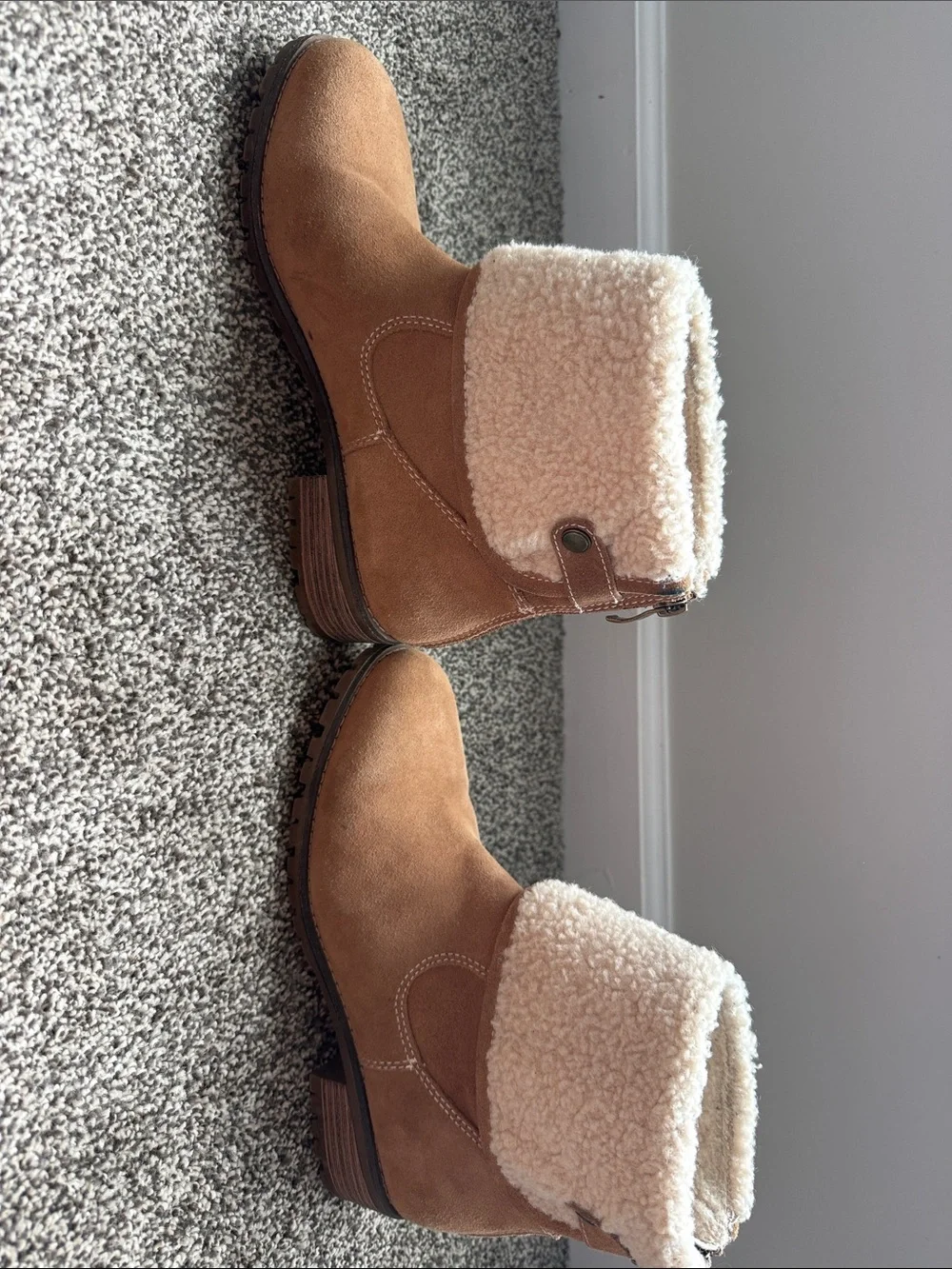 Bjorndal Linda Fold-Over Ankle Boots | W 9.5